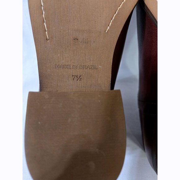 Carlos Santana Leather Ankle Bootie NWOB - size 7.5 - Picture 11 of 13